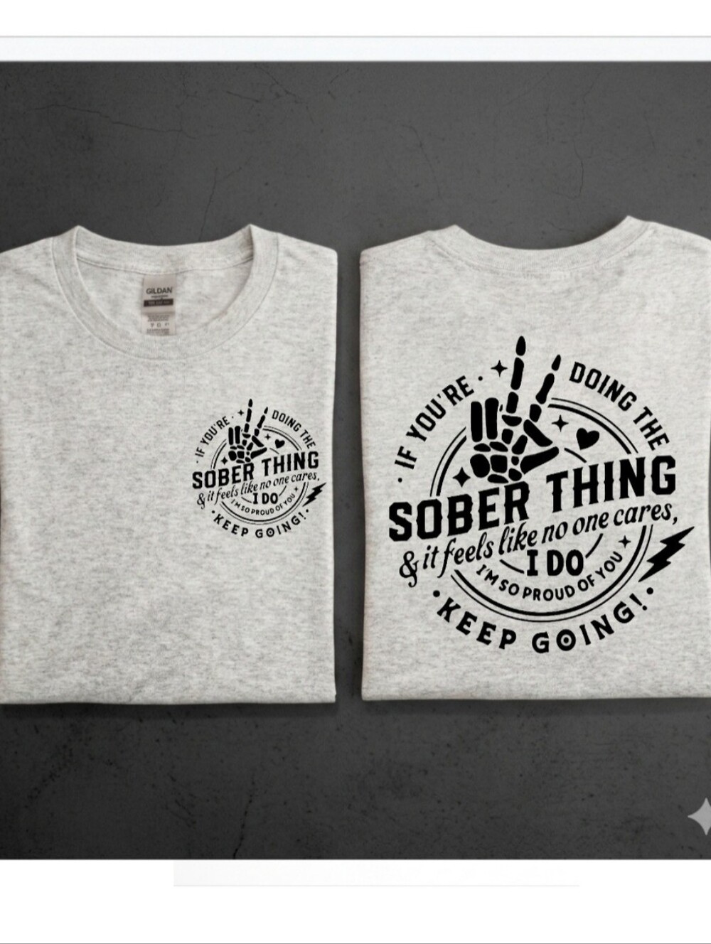 Sober shirt Keep Going Proud cute Recovery awareness popular